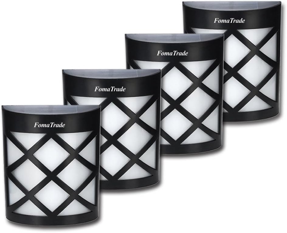 FomaTrade Solar Fence Post Lights (4)
