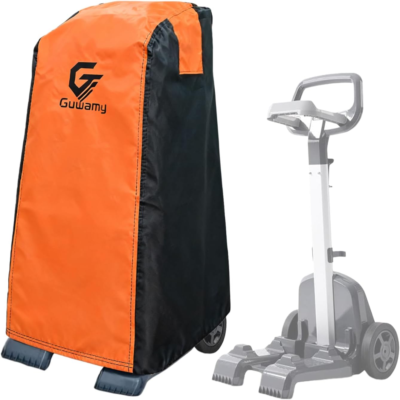 Classic Pool Cleaner Caddy Cover – UV & Weather Resistant with Grab Handle, Fits Most Robotic Pool Cleaners | Green