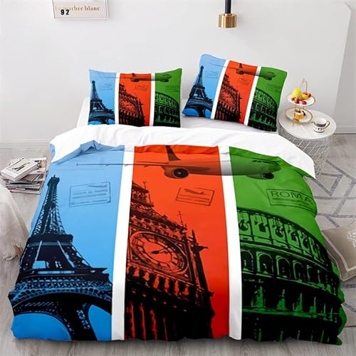 Fundas Nordicas Cama 105 Ciudades Europeas