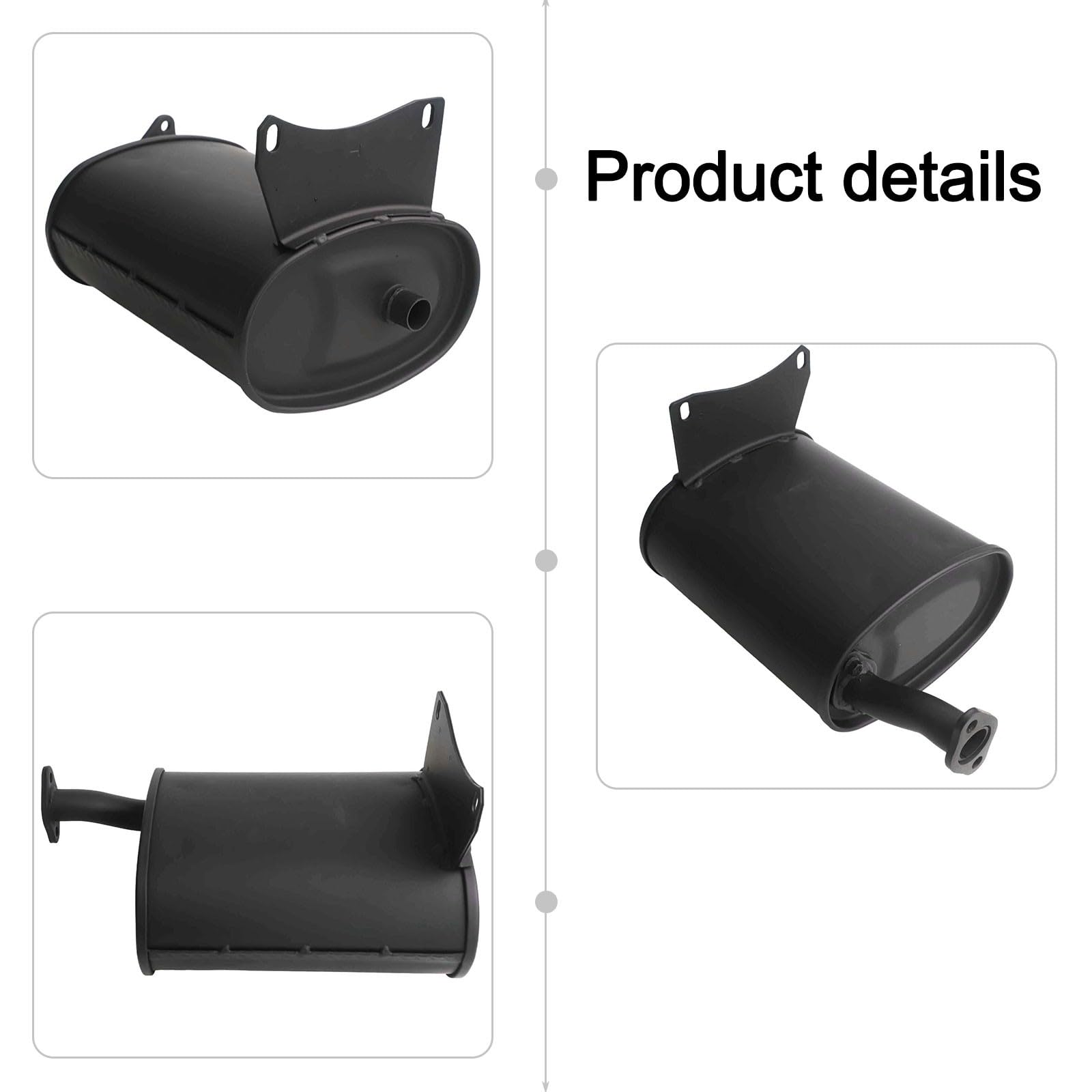 silenziatore per tosaerba 420-459cc