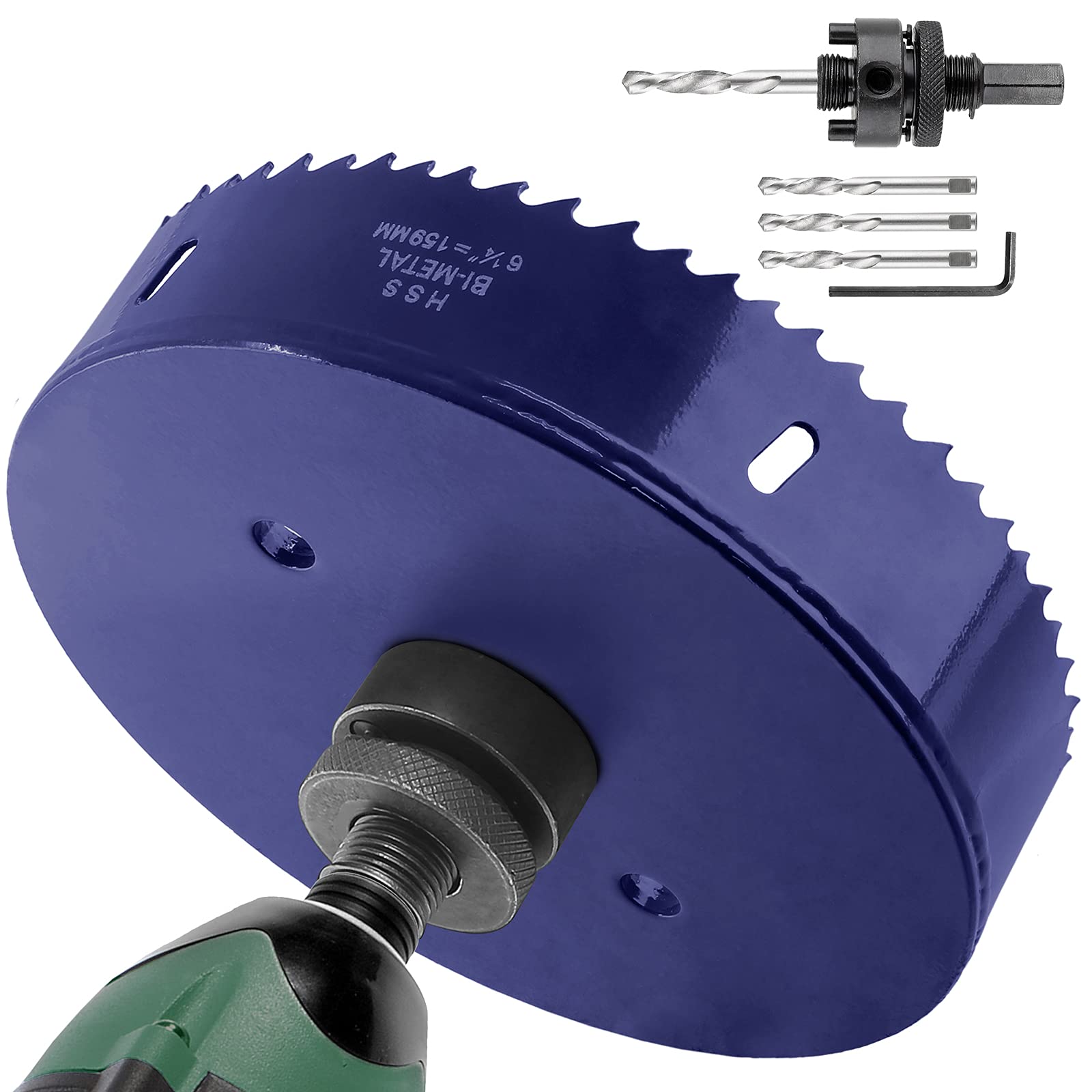 Hole Saw HSS Bi-Metal Saw Drilling Tool 