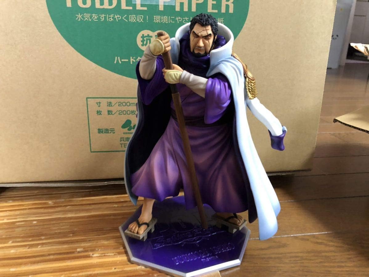Amazon 美品 ワンピース フィギュア メガハウス P O P Sailing Again Pop One Piece 海軍本部大将 藤虎 イッショウ フィギュア ドール 通販