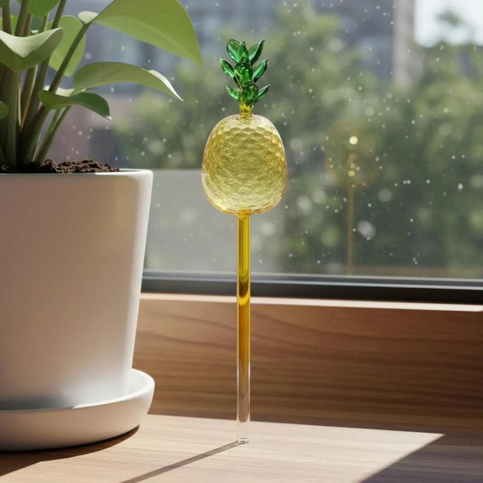 Automatische Bewässerung von Pflanzen Ananas-Gießkugel, einfach zu bedienender automatischer Pflanzentropfer