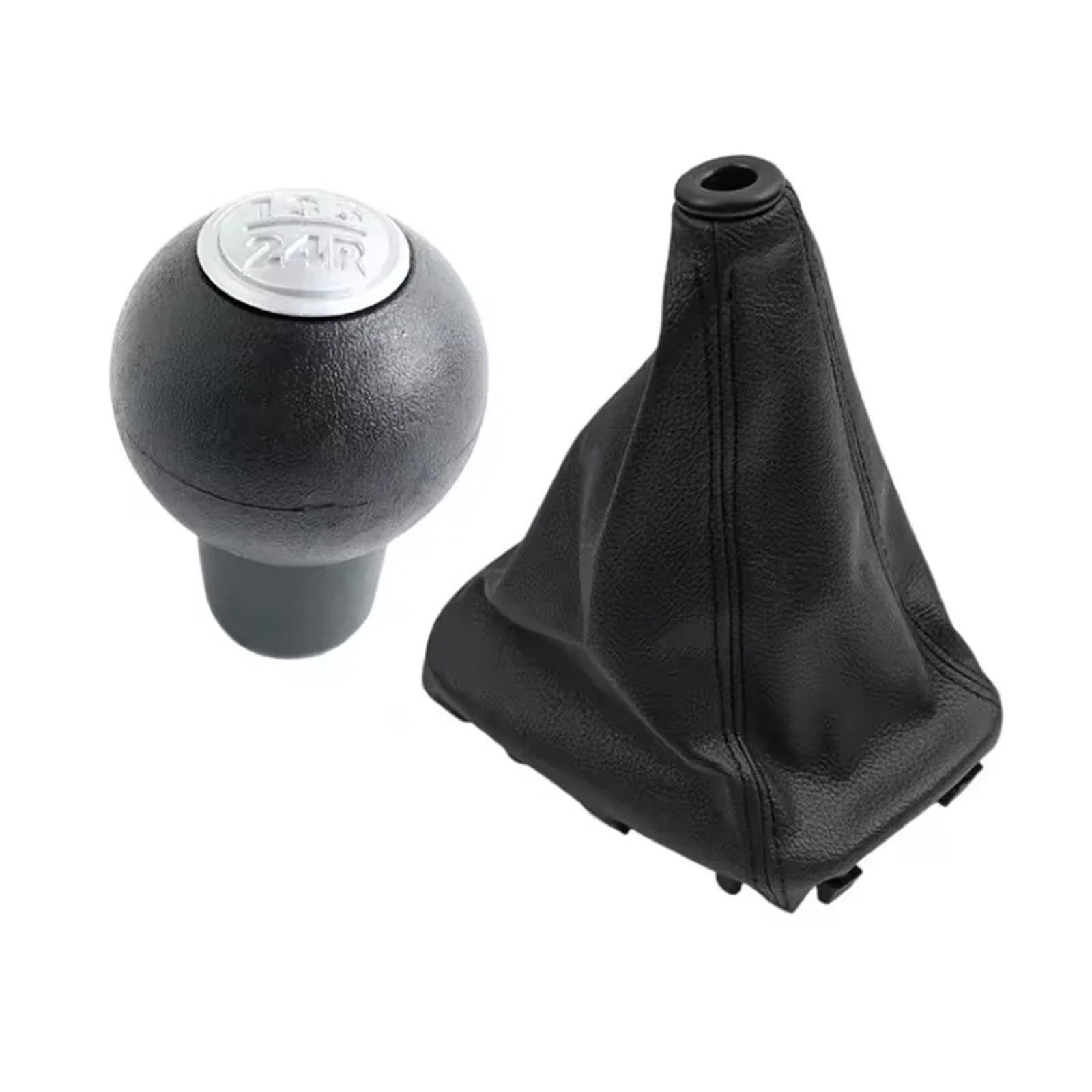 Qmtvfsrh C-5R-Speed Car Gear Shift Knob For Kia For Cerato 2005-2012 Manual 5 Speed Gear Shift Knob Shifter Lever Stick Gaiter Boot Cover(C-5R-Speed)