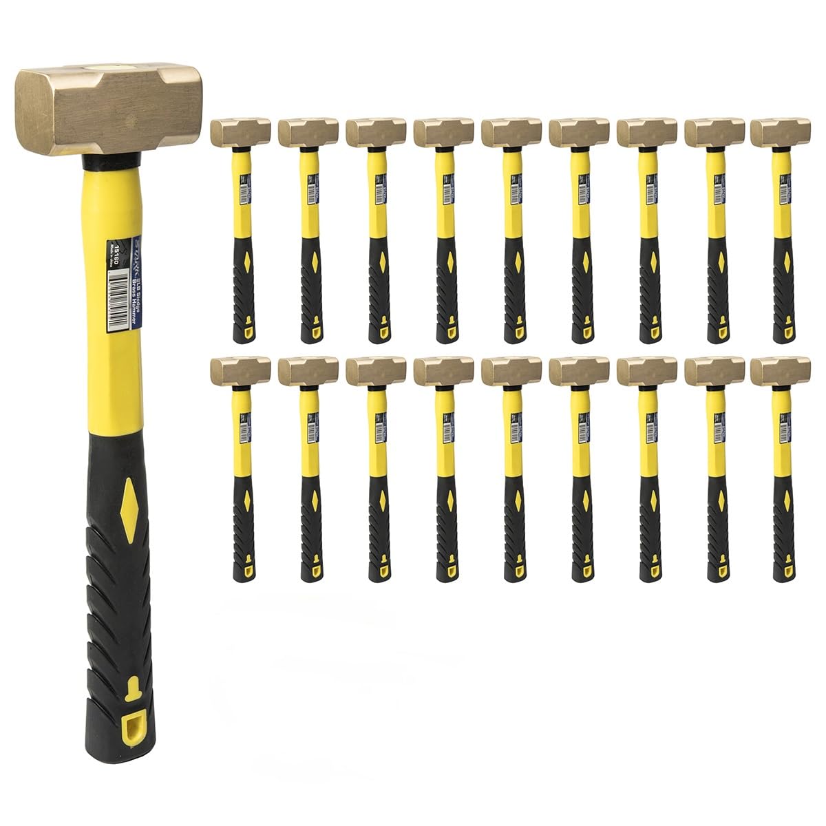 Stark USA 2LB Brass Sledge Hammer - Heavy Duty -7