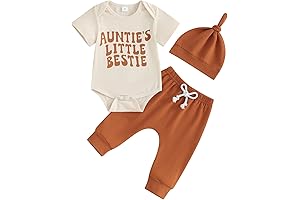 Auntie's Bestie Baby Boy Clothes Set