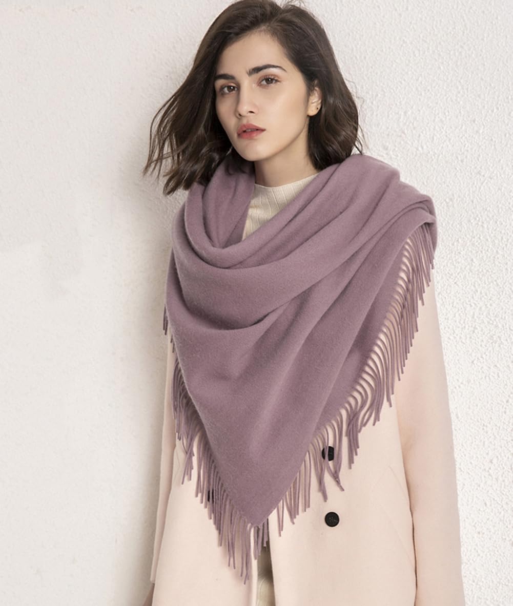 80''*27'' Écharpe en Cachemire pour Femmes Écharpe Cadeau pour Femmes Châle en Cachemire Douce et Chaude Enveloppée en Hiver