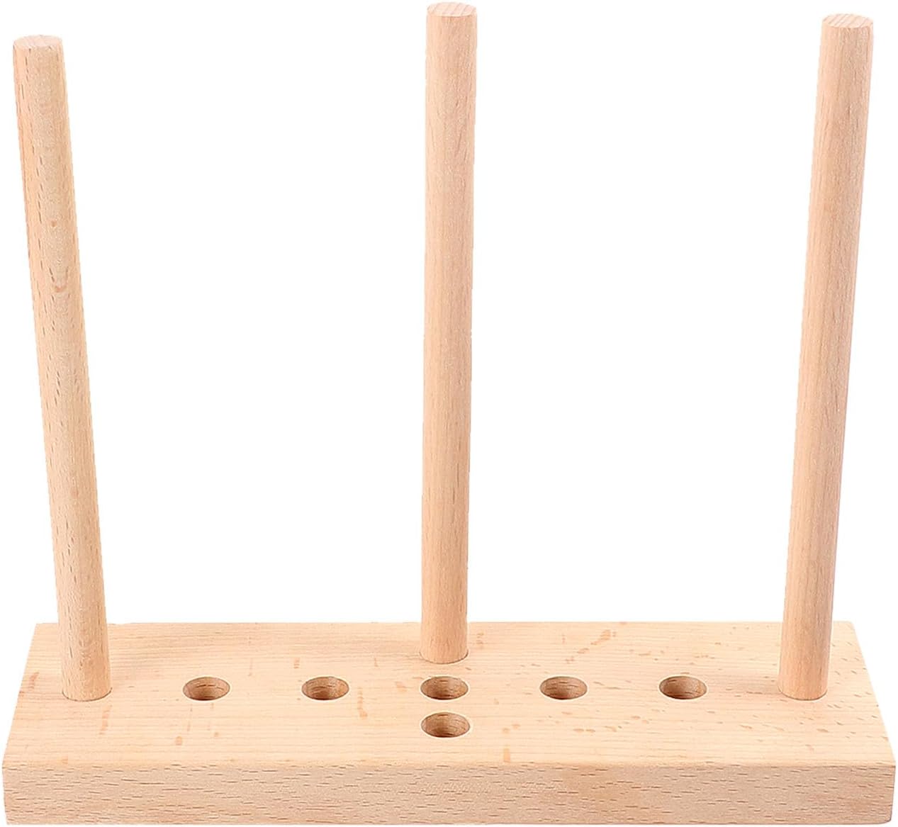 Housoutil Wooden Bowknot Maker 8X8Cm Bow Maker Tool for Ribbon Holiday Wreaths Decorations Party Craft Supplies Wreath Fixing Device for DIY Bow Making
