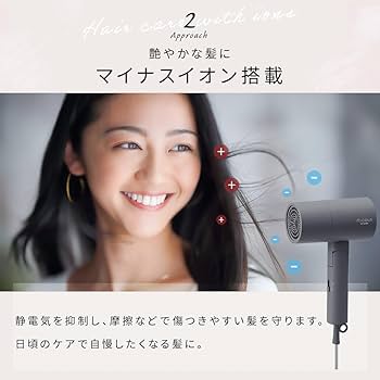 Amazon.co.jp: Iris Ohyama HDR-M101-V Ion Dryer, Large