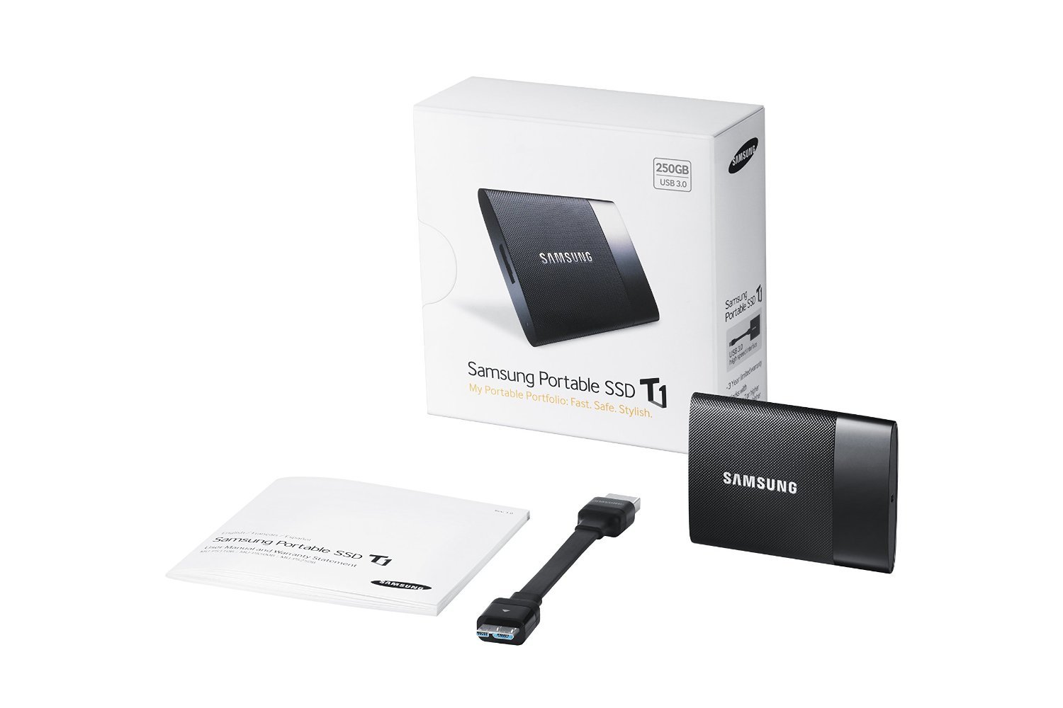 Amazon.com: [DISCONTINUED] Samsung T1 Portable 250GB USB 3.0