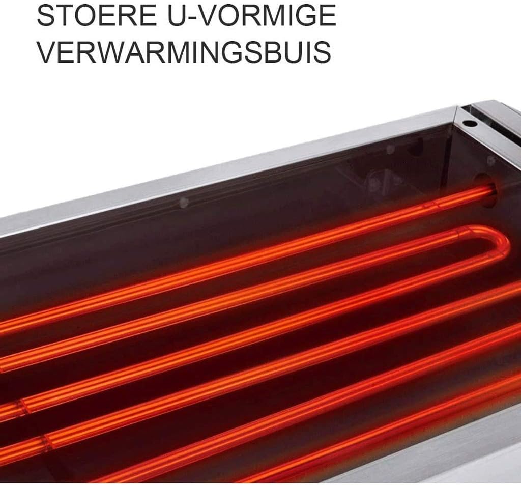 Electric roasting pan, high firepower, smokeless quick, thick heating tube, not easy to deform