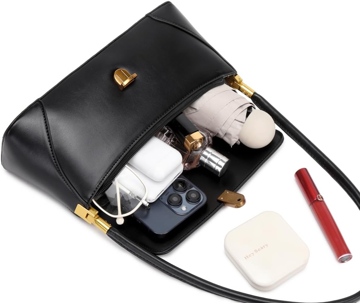 Shoulder Bags for Women Vintage Handbag Retro Classic Small Purse Cute Hobo Tote Handbag Mini Clutch Purse - Image 6