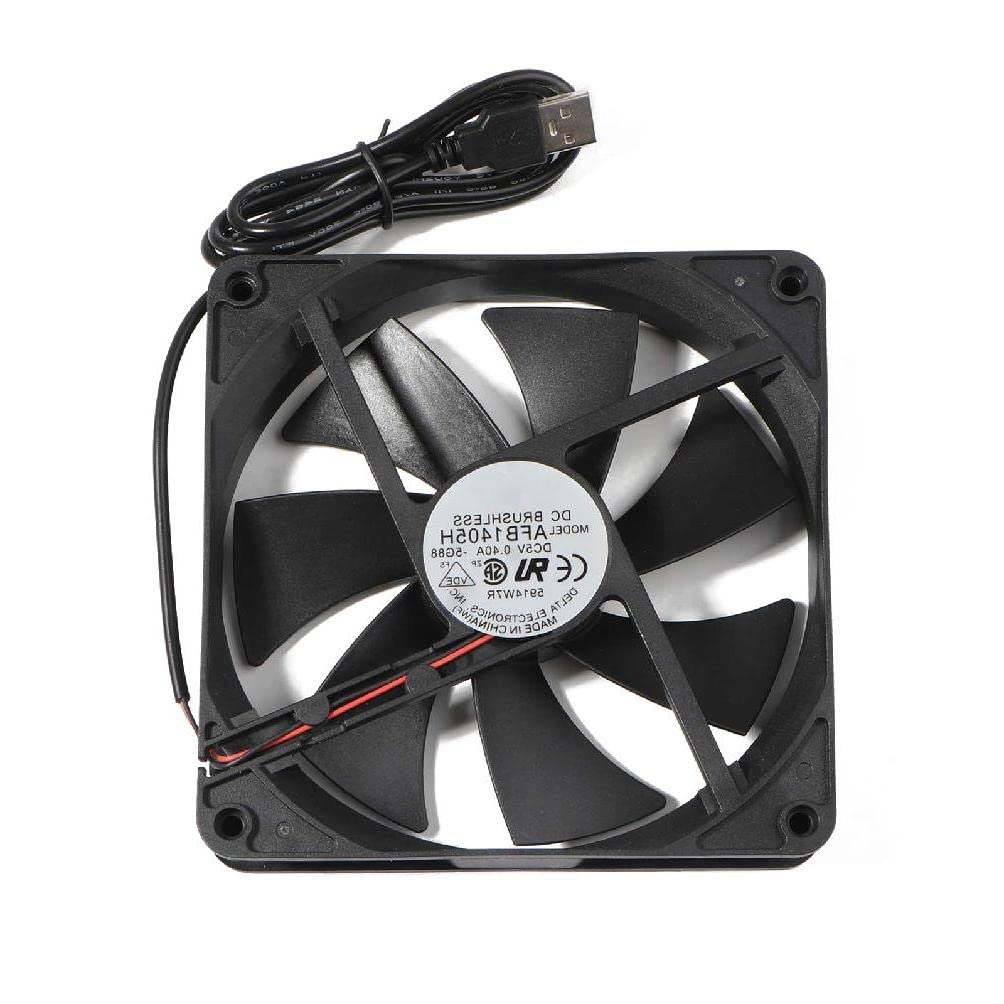 5V USB Connector 1800RPM PC Fan Cooler Heatsink Exhaust CPU