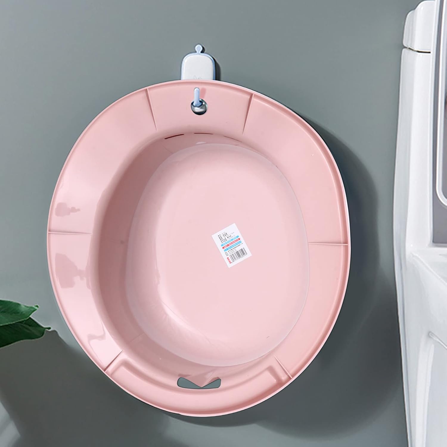 Yardwe Sitz Bath for Toilet Seat Portable Woman Sitz Bath Basins Postoperative Care Basin Care Basin for Pregnant Women for Postpartum Care Soothes Hemorrhoids and Perineum (Pink) : Health & Household