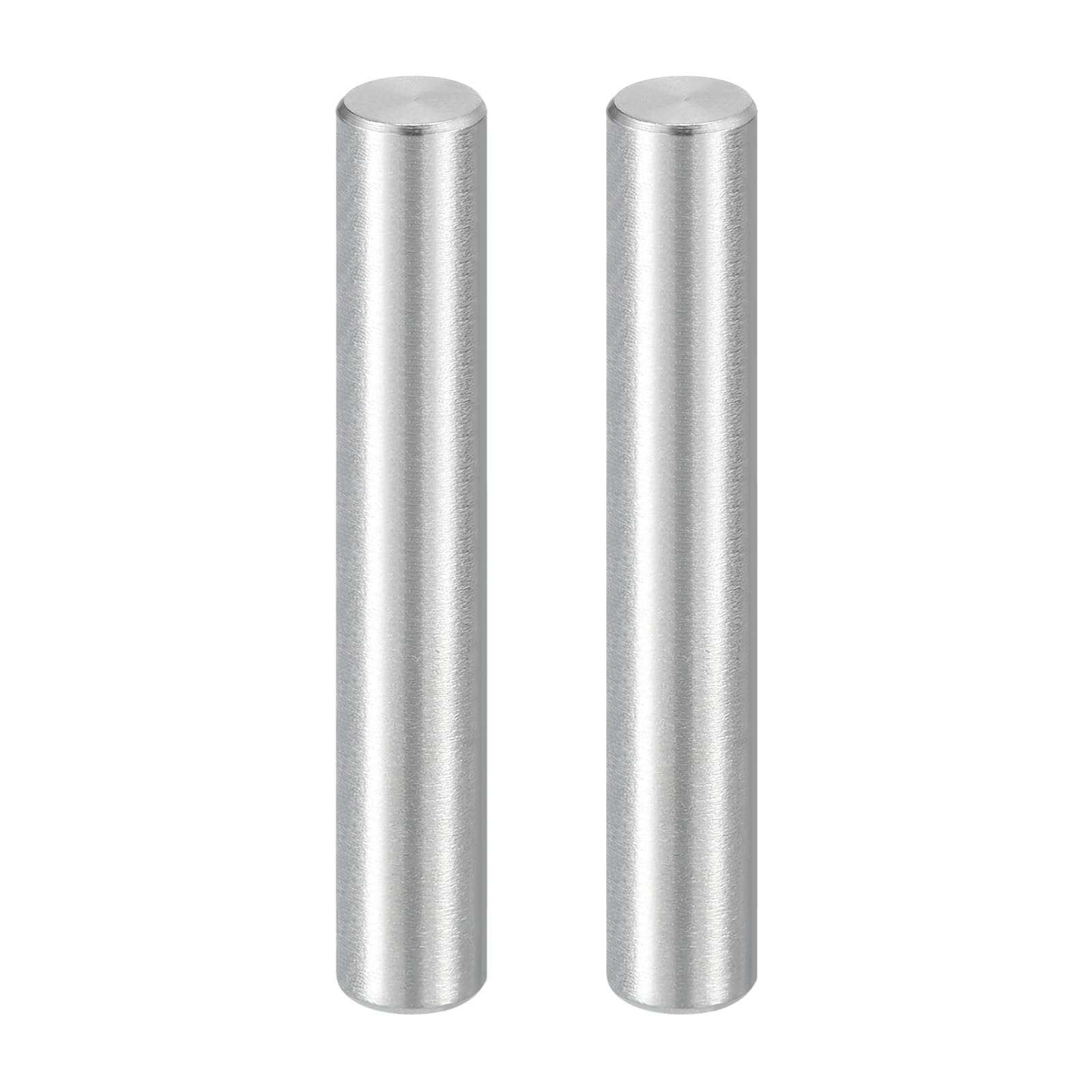 sourcing map 2Pcs 5/16 x 2 Inch Dowel Pin, 304 Stainless Steel Cylindrical Dowel Pins, Shelf Support Pegs Rod Fastener for Cabinet Furniture DIY Installation Industry Mechanical