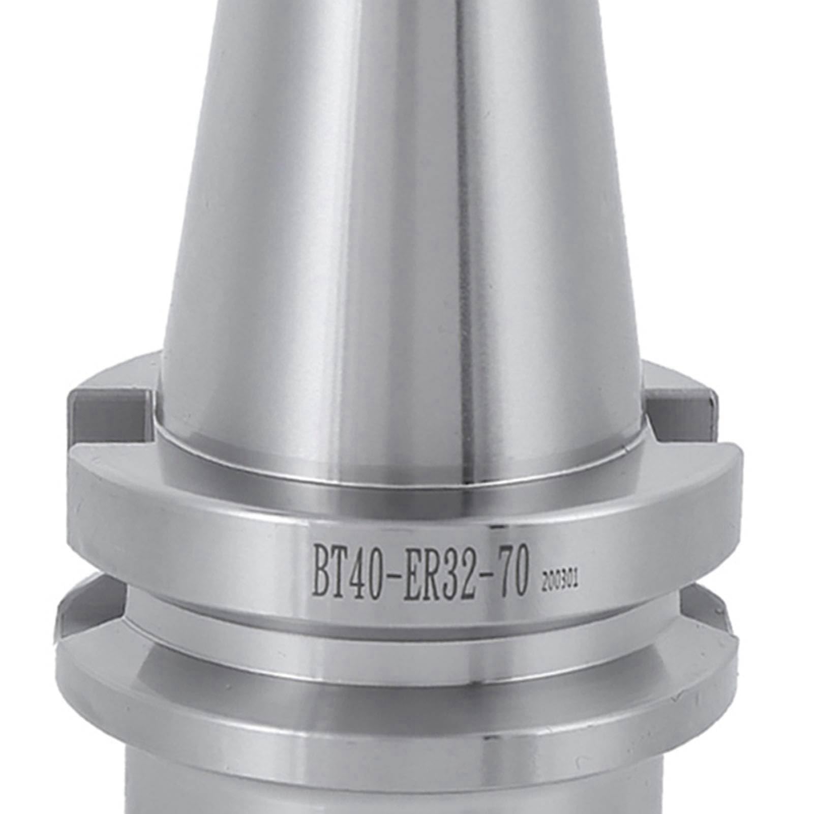 Porte-outil de Mandrin à Pince BT40-ER32-70, Acier allié 40cr, Longue Durée de Vie, Mandrin de Haute Précision pour Outils de Tour de Fraisage CNC, adapté aux Accessoires de