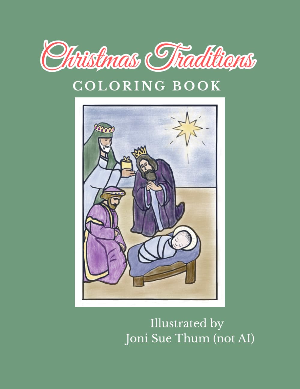 Christmas Traditions Coloring Book