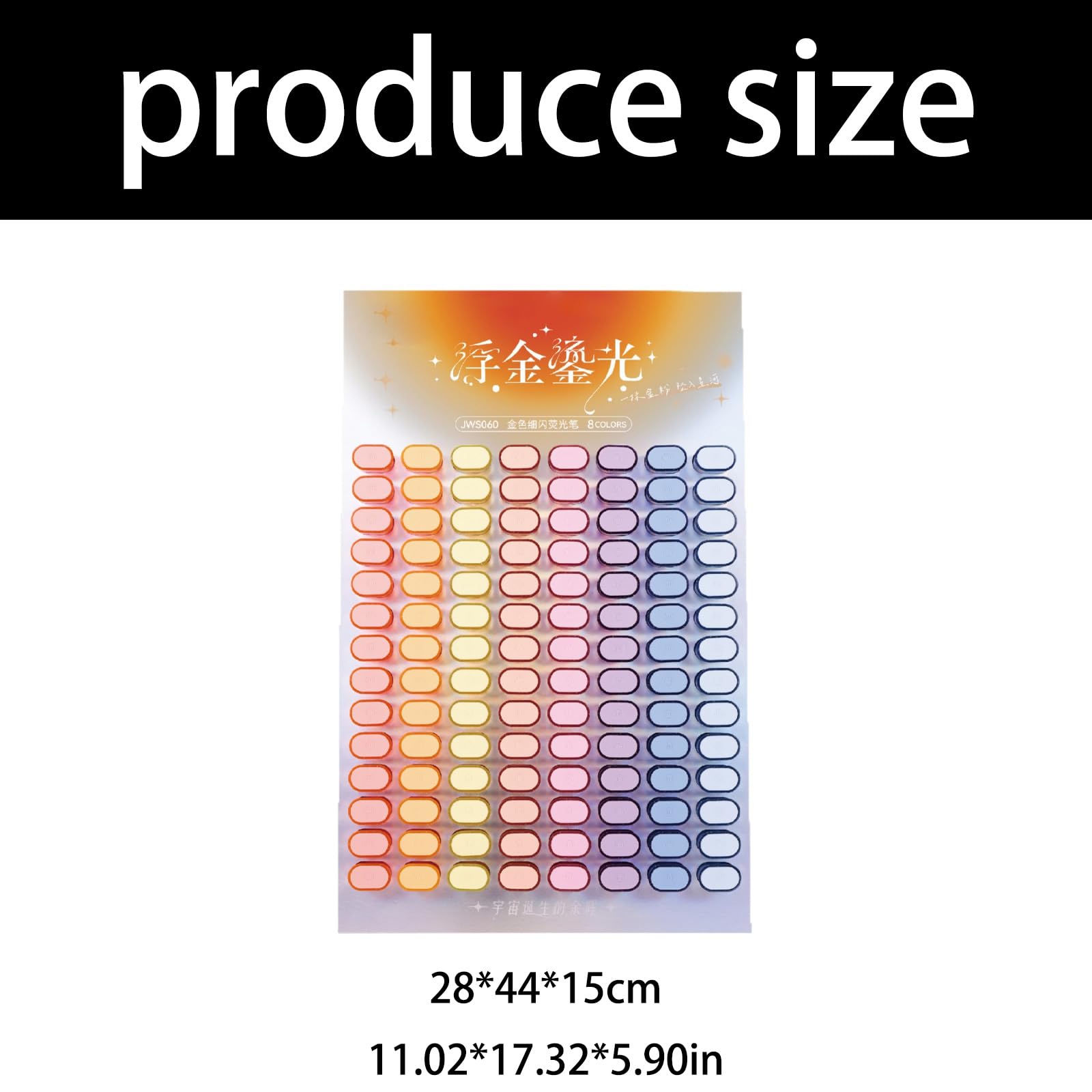 112 Stück leuchtende, gemeißelte Textmarker, schnell trocknend, fluoreszierende Stifte für Scrapbooking, Kalender, Codierung und Kartenherstellung, fluoreszierende Textmarker-Set, 112 Stück