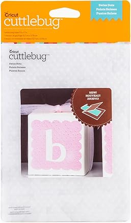 Cricut 2002784 Cuttlebug 5"X7" Embossing Folder-Swiss Dots