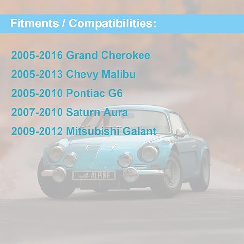 Miniatura 6 de Kit de 2 boquillas para limpiaparabrisas delantero para Grand Cherokee 2005-2013, Mitsubishi Galant 2009-2012, sustituye a 55079049AA