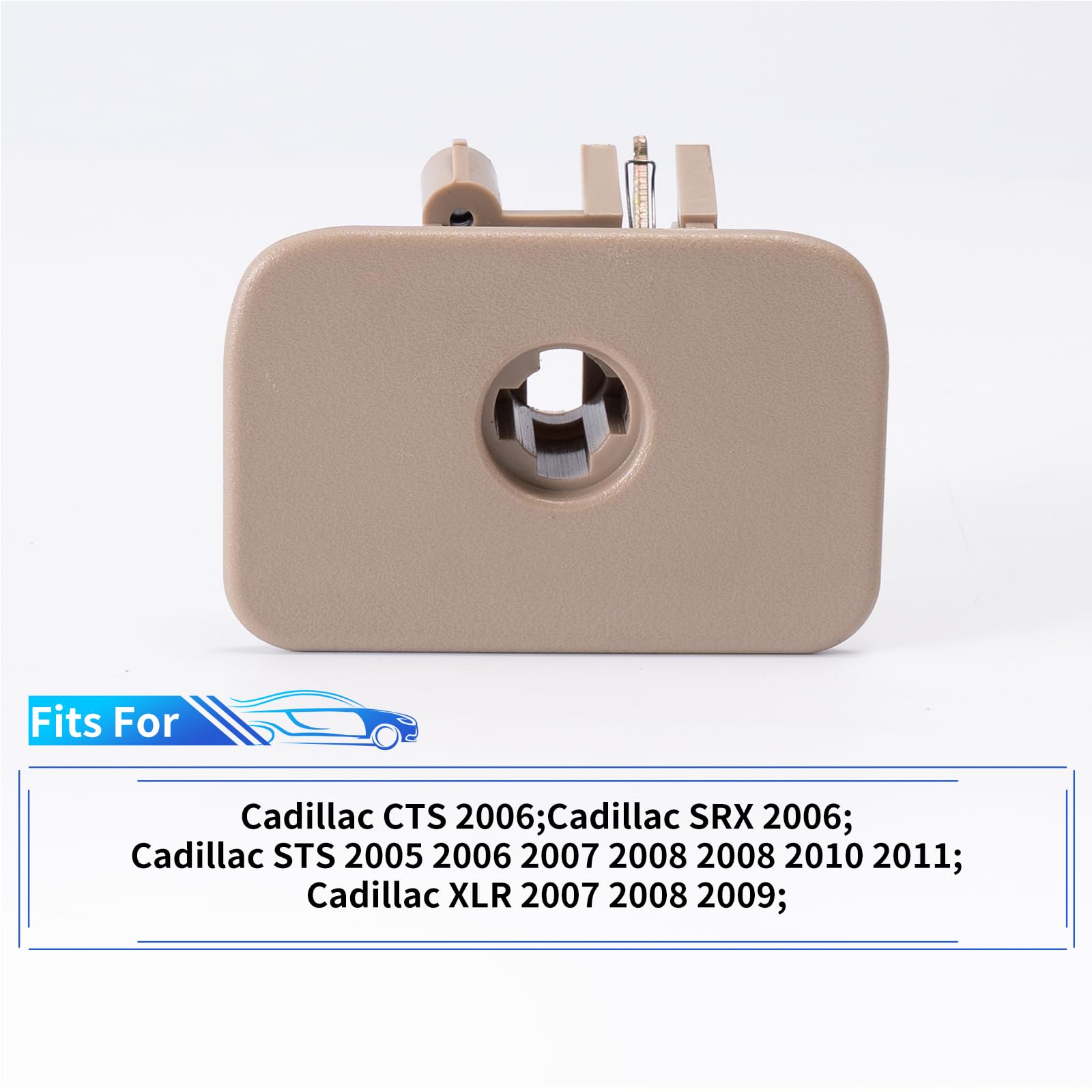 Glove Box Latch Handle With Lock – OEM Ivory For Cadillac CTS, SRX, XLR, STS (20864473)