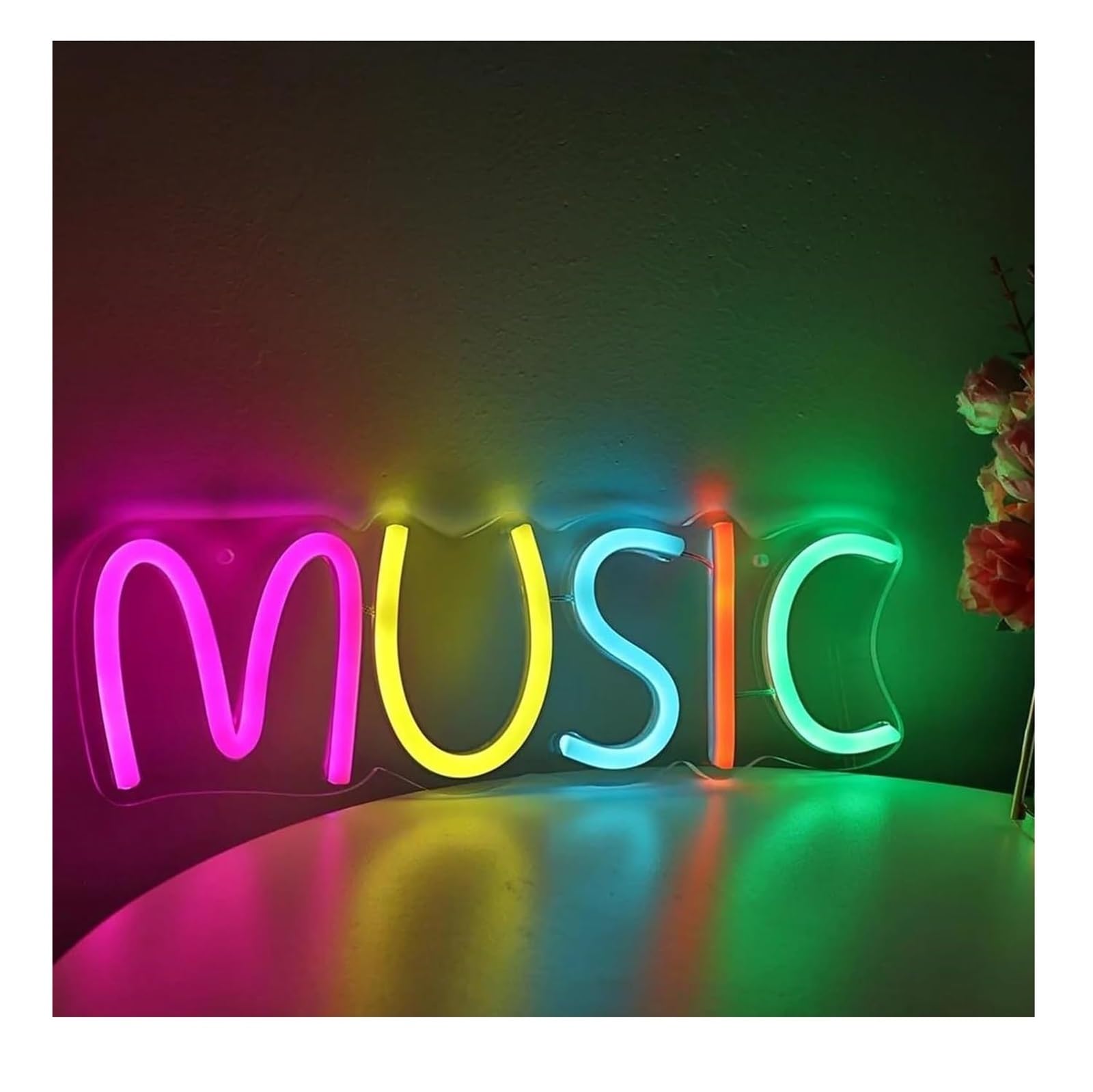 Luci al Neon Decorative per insegne Colorate Musica, Feste, Pub, Club, Negozi