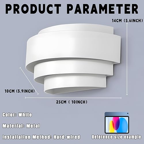 Miniatura 3 de LightInTheBox apliques de iluminación para pared modernoscontemporáneos, 1 pantalla de iluminación metálica con decoración en vidrio, base para