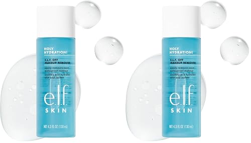 e.l.f. SKIN Holy Hydration Off Makeup Remover,Liquid Makeup Remover For