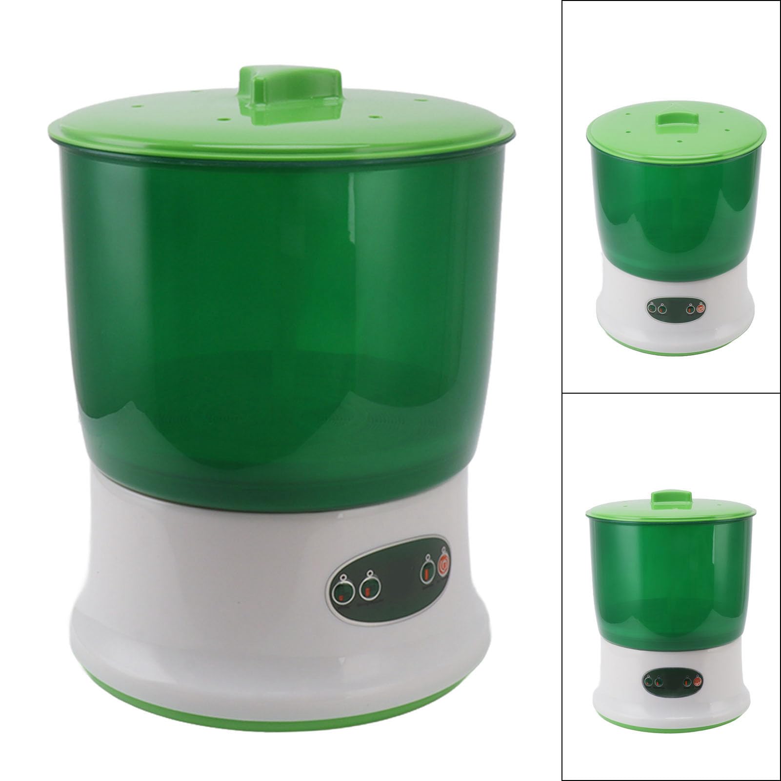 CHICIRIS Kit de Germination de Graines de Germe de Croutes de Haricot Grande capacité 8W de Large Gamme d'utilisations (Plug UE 220V)