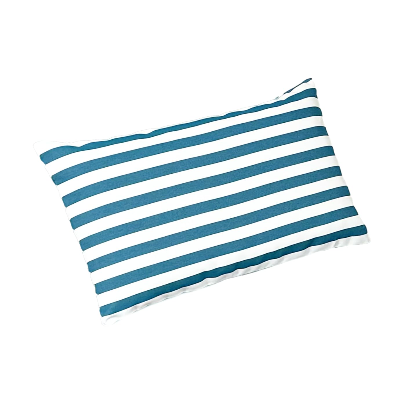 DÉCO Arts Materassino Prendisole 190x60x10 cm con Poggiatesta — Cuscino Sdraio Sfoderabile Idrorepellente Anti-UV — Tessuto 270 g/m² OEKO-TEX — Sdraio Esterno Giardino — A Righe Verde