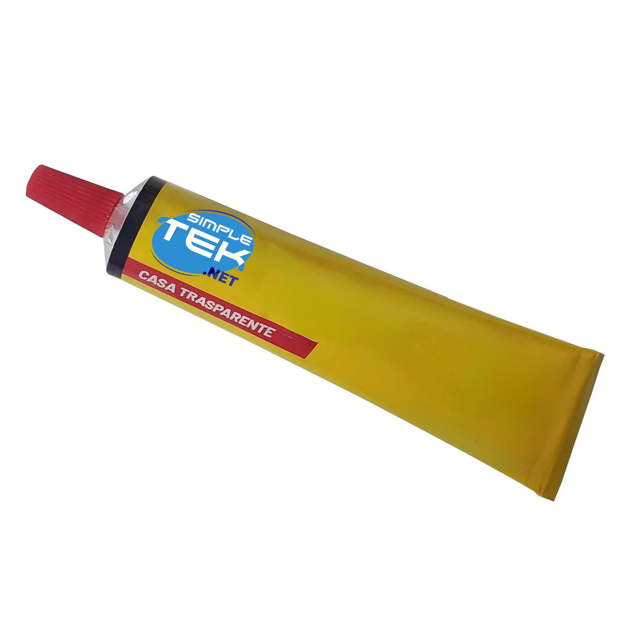 SIMPLETEK - Stock 48 piezas - Adhesivo universal transparente 25 ml - Masilla de neopreno flexible para reparaciones profesionales y bricolaje