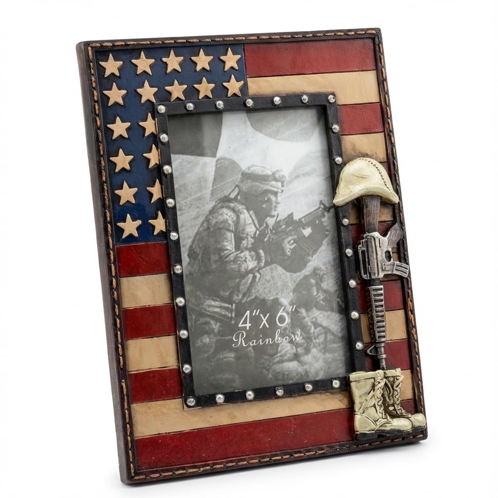 Amazon.com - Urbalabs Luxury Military Picture Frame 5x7 – Hand