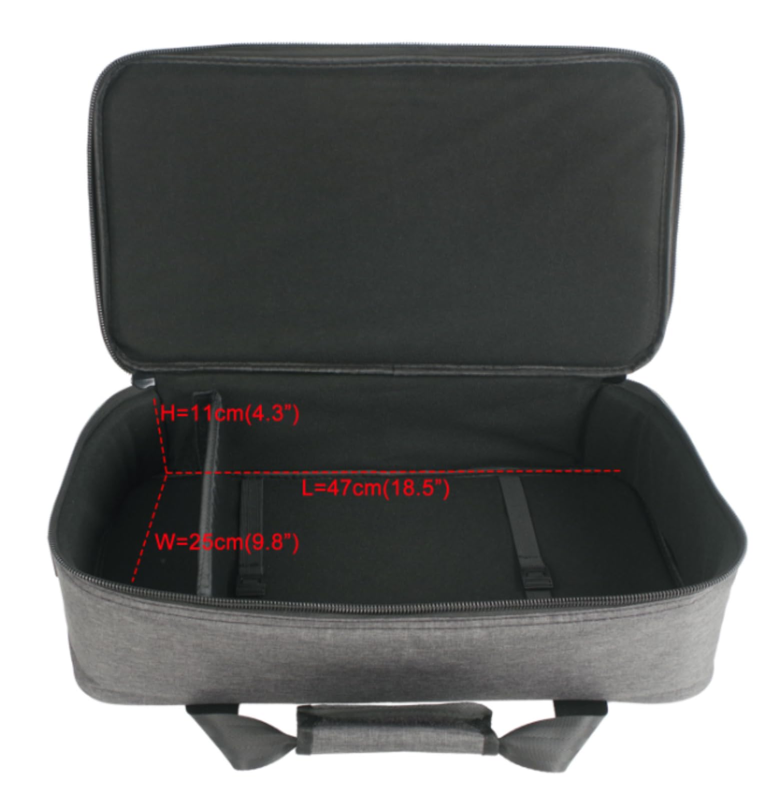 Bolsa de transporte compatible con los pedales multiefectos para guitarra Boss ME-80 / GT-1000 / GX-100 / ME-90, bolsa portaobjetos para pedalera con compartimento para cables, paquete multiefectos