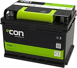 Bateria eCON Free 60Ah 425A 12V Polo Esquerdo Garantia 18 Meses