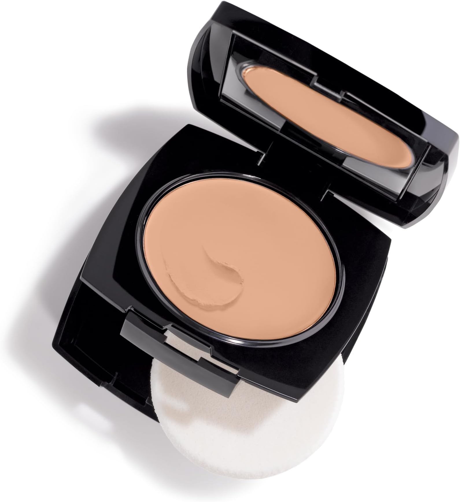 True Flawless Cream To Powder Compact 3-in-1 Concealer, Foundation & Powder Natural Beige - True Blue IQ Colour Technology