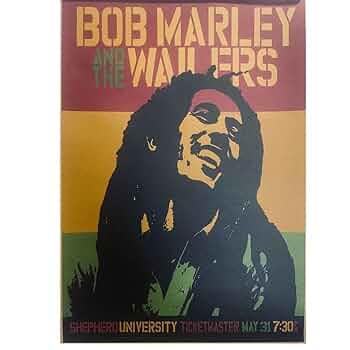 ボブマーリー　レアポスター　額縁入り　レゲエ ボブ・マーリーレゲエポスター額縁フレームレトロレア