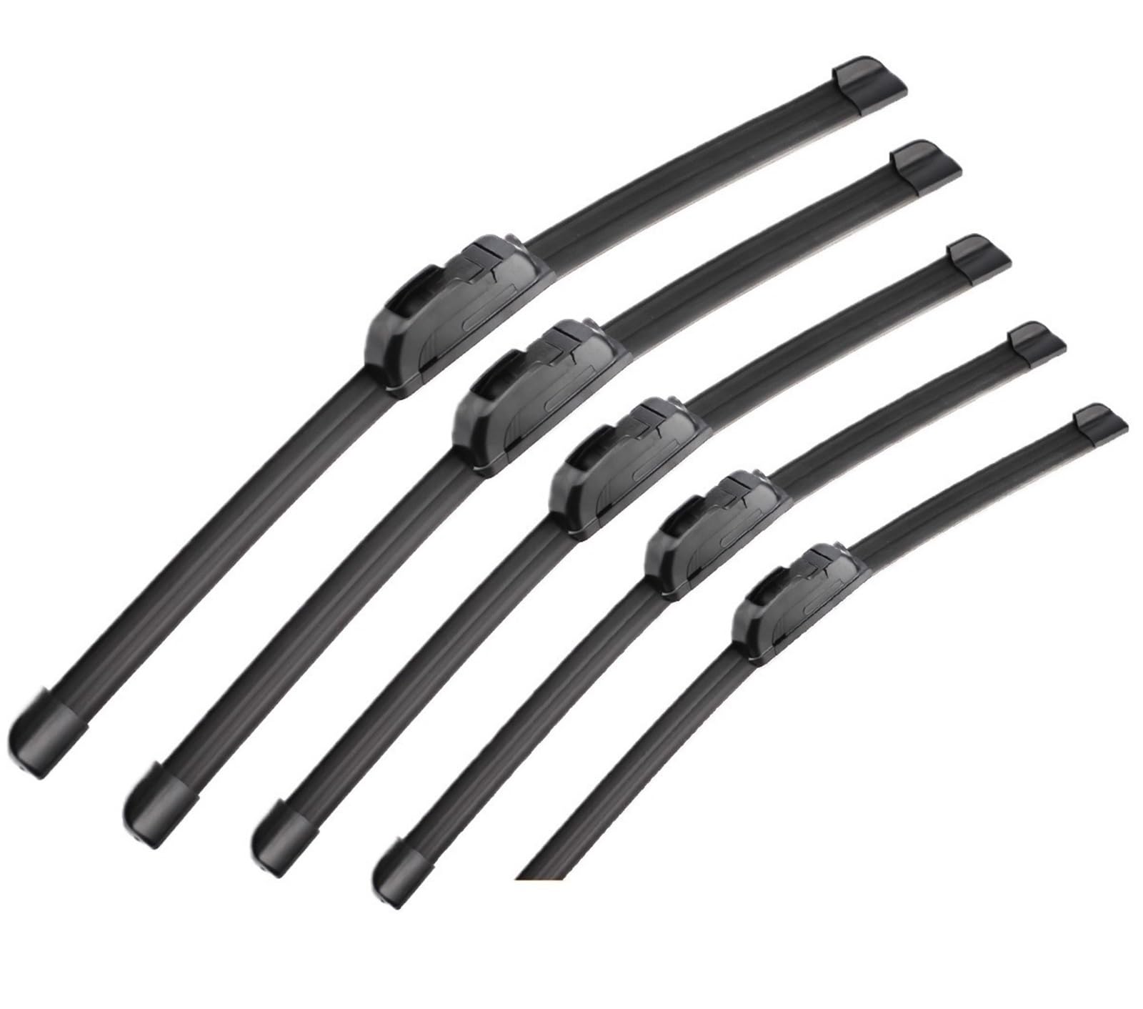 Spazzole tergicristallo per auto Spazzola Tergicristallo Per Auto In Gomma Morbida Senza Ossa | Spazzola tergicristallo per auto morbida disossata(1PC 22Inches 550mm)