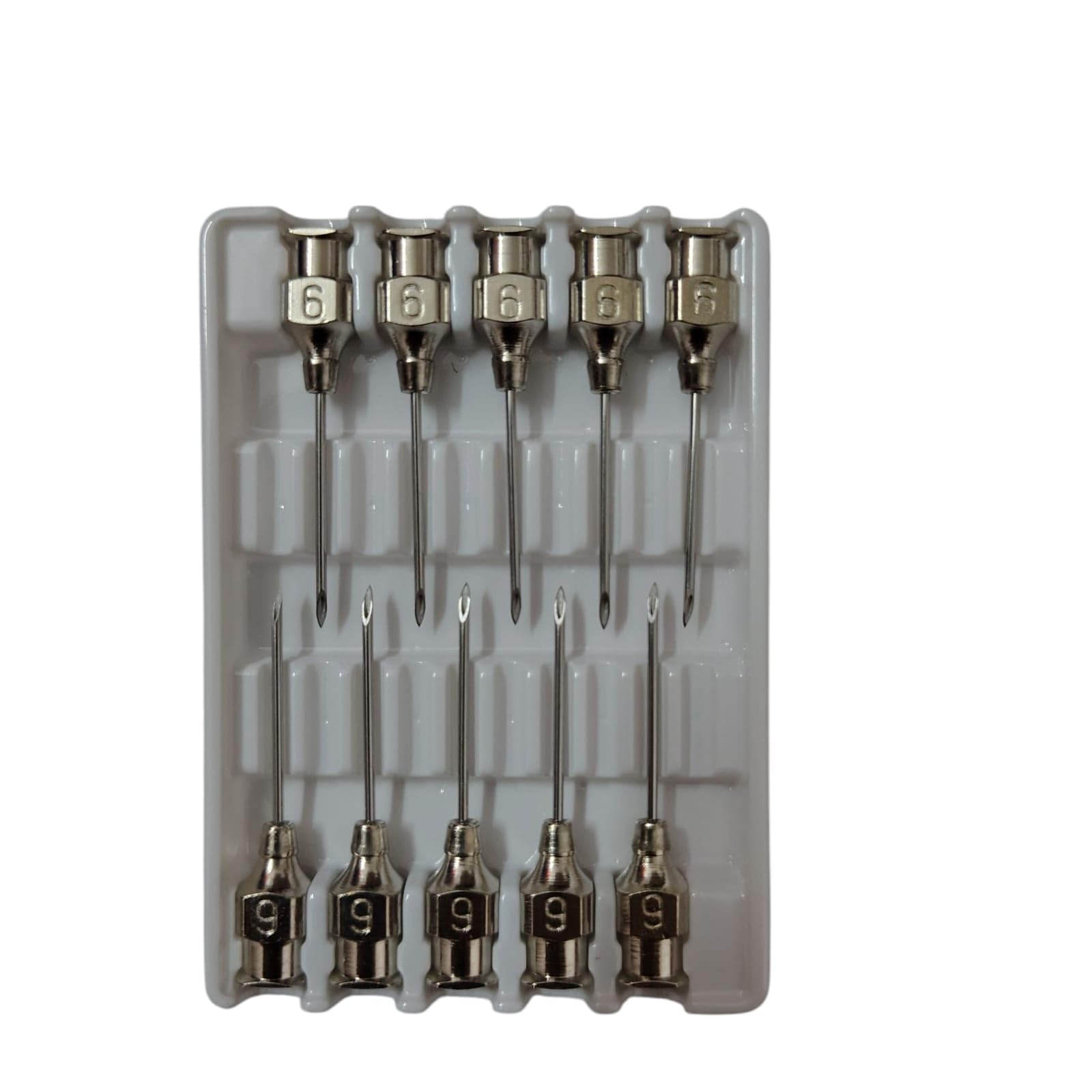 Bethlehem Resuable Veterinary Needles Stainless Needles 10 pcs Stainless Steel Dispensing Needles for Big Animal Sheep,Pig,Goat,Cow, Industrial Grade, Pack of 10-image-40