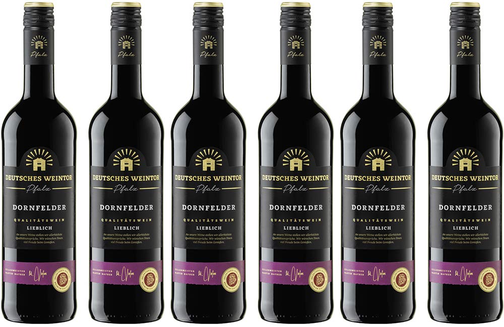 Deutsches Weintor Dornfelder Lieblich (6 x 0.75 l)