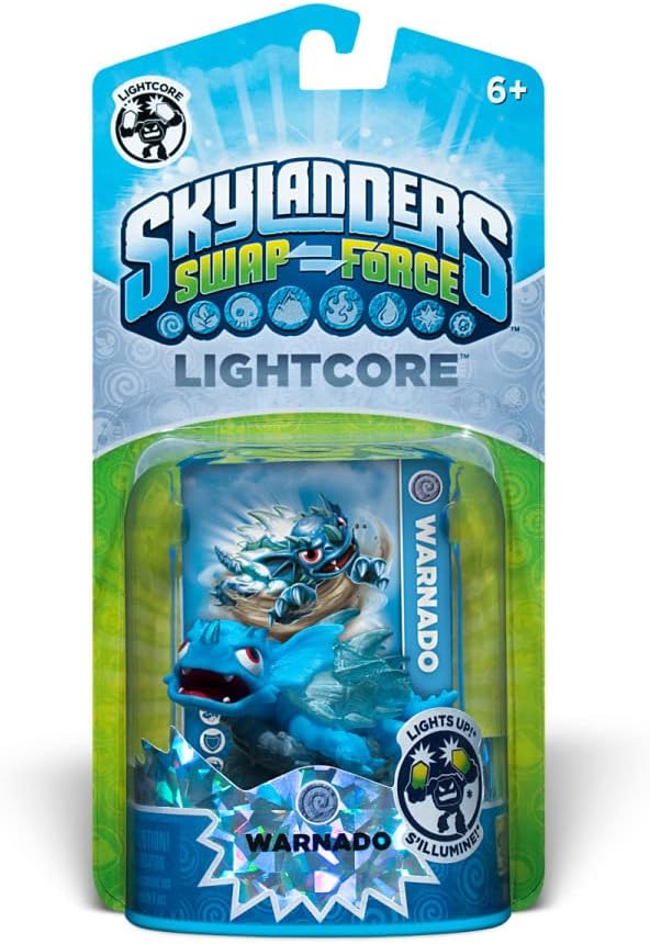 Skylanders SWAP Force Lightcore Character Warnado