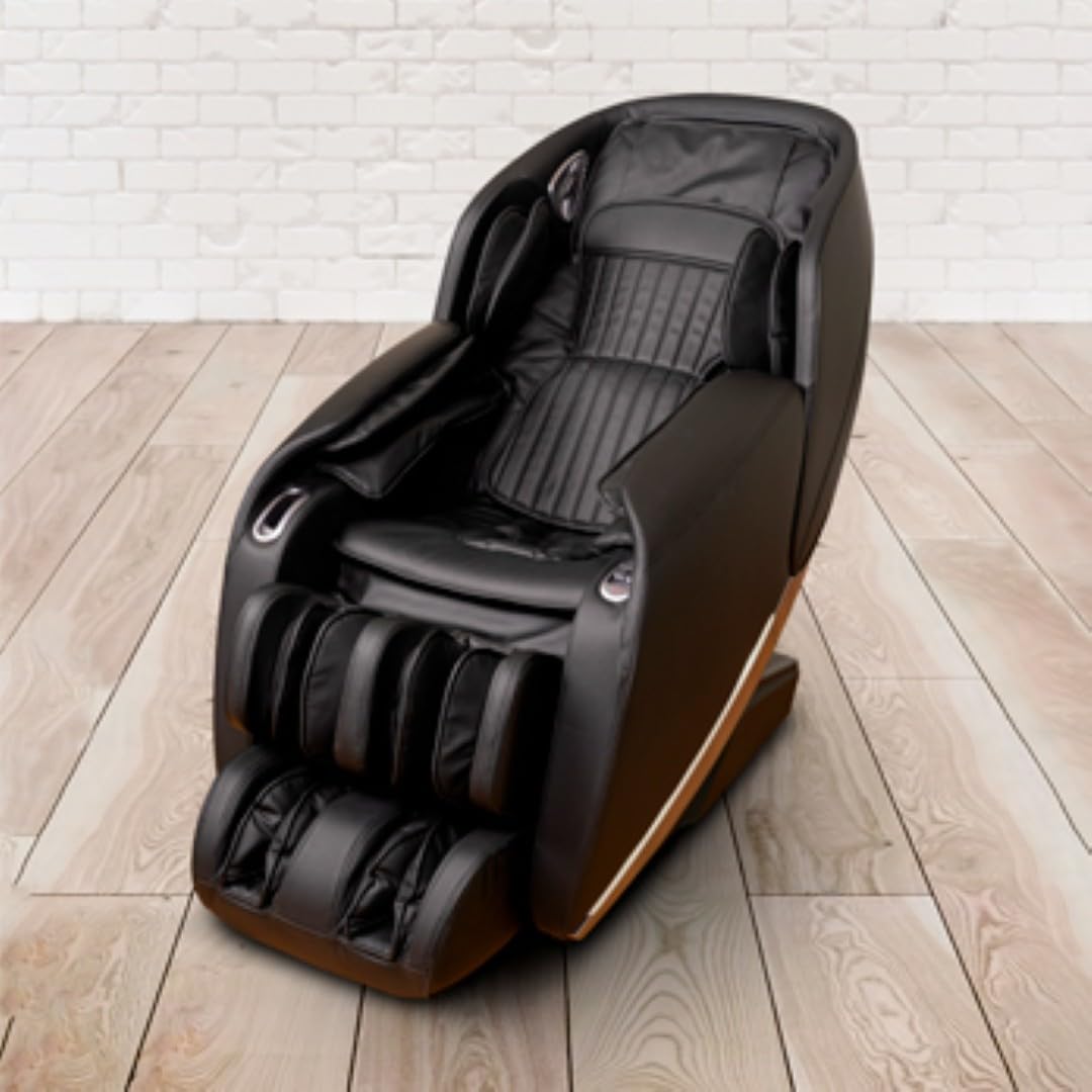 Sillón de masaje Active II con shiatsu y amasaje, 6 tipos de masaje, función de calefacción, presión de aire, gravedad cera, Bluetooth, control por voz