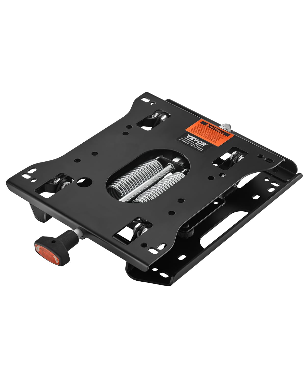 VEVOR Kit Suspension de Siège de Chariot Élévateur Universel, 46x32,5x7 cm, Suspension de Siège de Tracteur Réglable sans Rail Coulissant, Distance Amortissement 30 mm, pour Chargeur, Tondeuse à Gazon