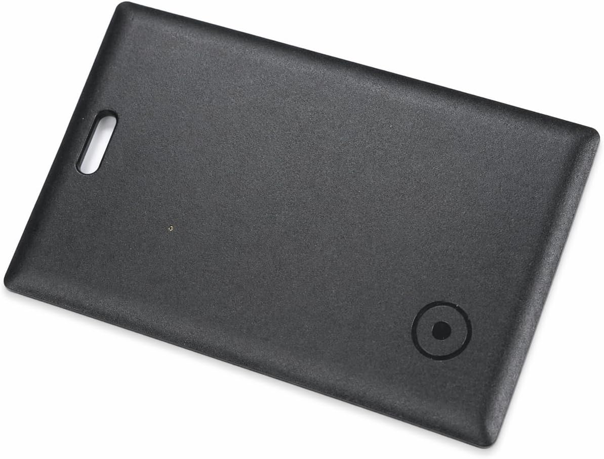 [Apple MFi Certified] Wallet Tracker Card Works with Apple Find My (iOS Only) — 2mm Ultra-Thin, 2-Year Battery No Charging Needed, IP68 Waterproof Bluetooth Tracker for Wallet, Passport, Luggage, Keys