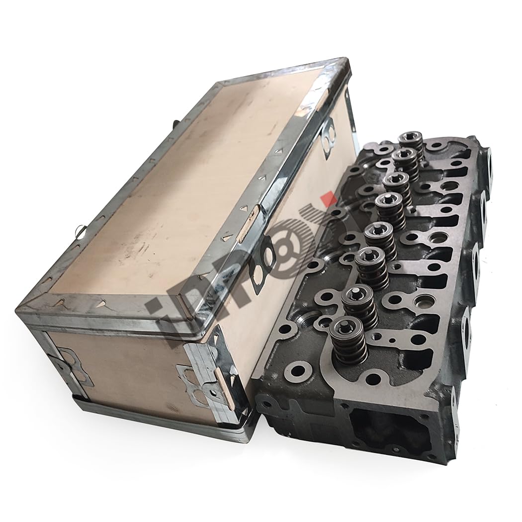 Testata del cilindro V1505 Compatibile con Kubota V1505 V1505T V1505-E Testa del cilindro del motore