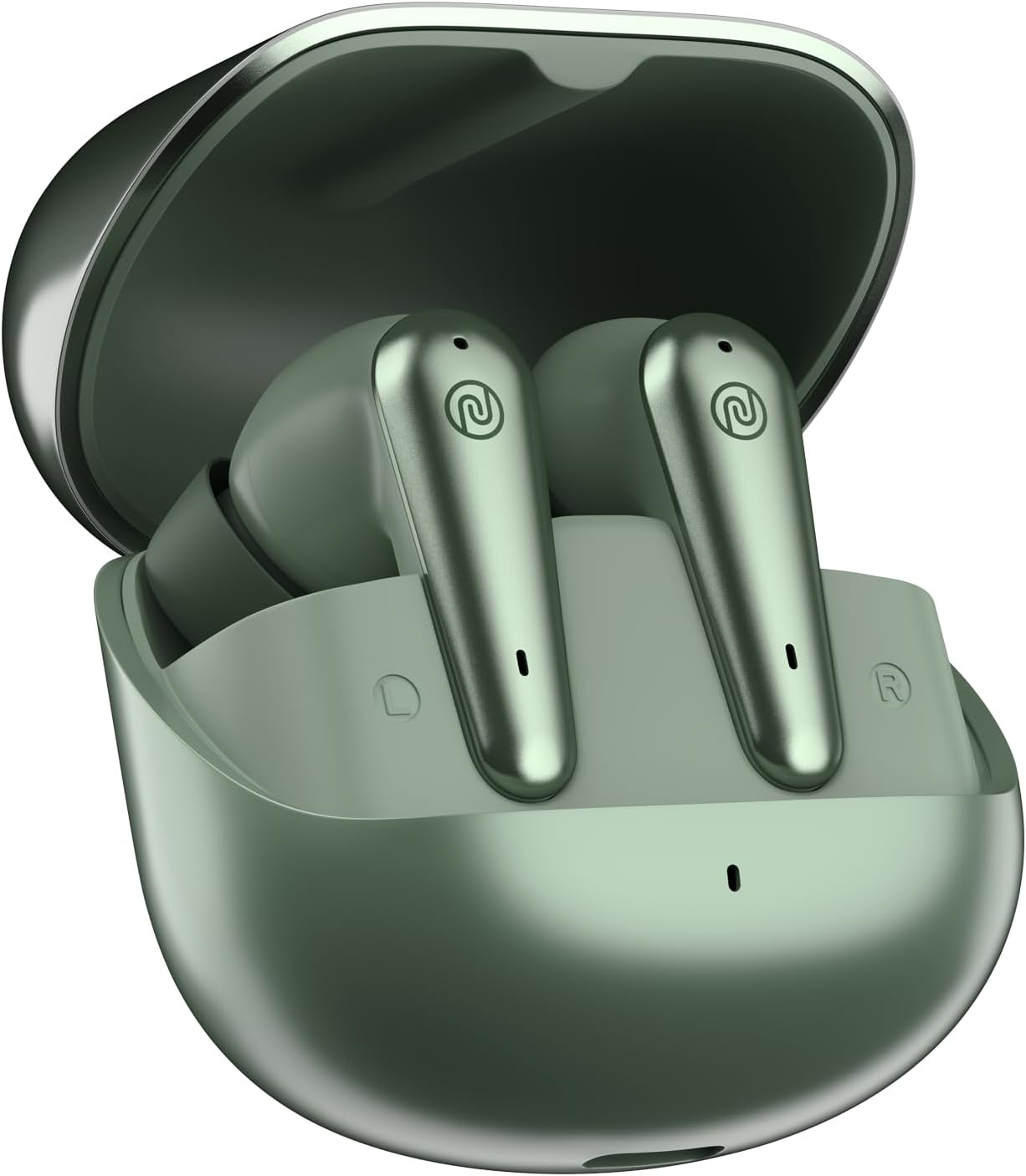 Noise Buds X Prime in-Ear Truly Wireless Earbuds with 120H of Playtime, Quad Mic with ENC, Instacharge(10 min=200 min), Premium Dual Tone Finish, 11mm Driver, Bluetooth v5.3, (Sheen Green)