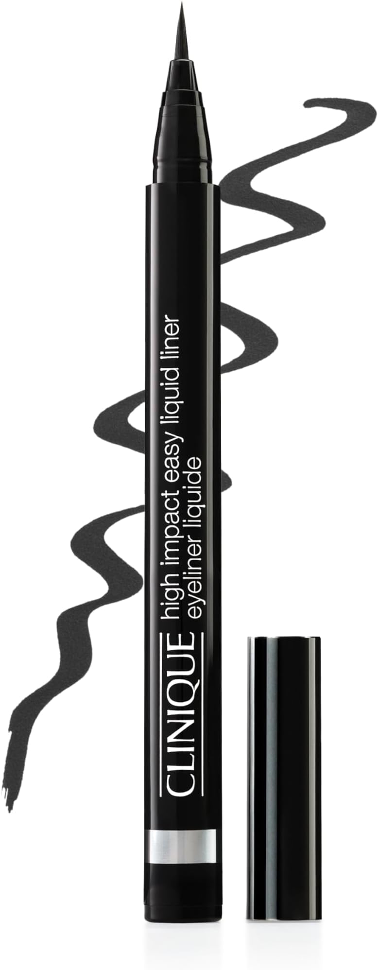 Clinique High Impact Easy Liquid Eyeliner | Waterproof, Long Lasting, Smudge Resistant + Safe For Sensitive Eyes