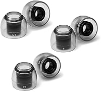 Vista 1 de AZLA SednaEarfit Crystal Standard (SS/S/MS) - Earbud Tips for Wireless Headphones - Noise Canceling Earbuds Replacement Tips - Eartips Compatible