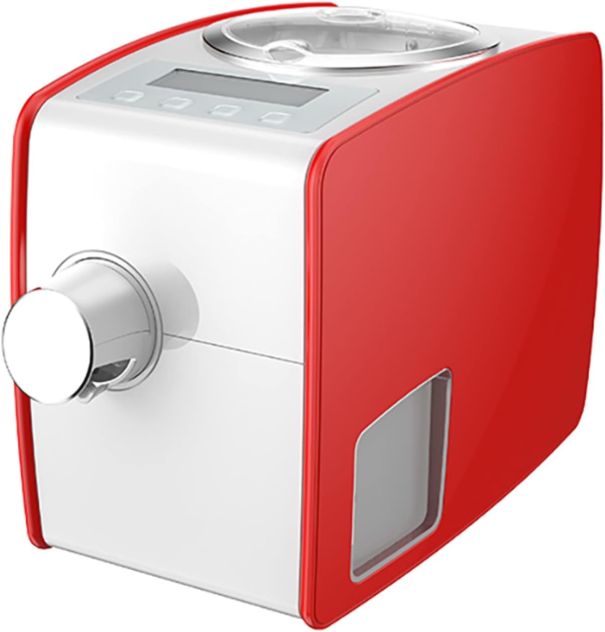 Oil Press Machine, Stainless Steel Smart Touch Oil Press Extractor, Multifunctional Oil Extraction Cold and Hot Press Oil Extractor Machine/Red / 33.5x17.5x24cm