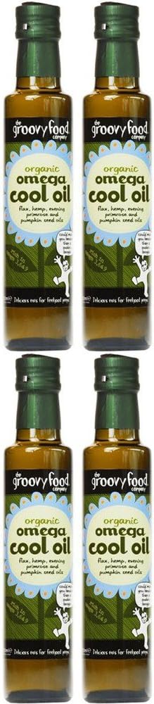 (4 PACK) - Groovy Food - Groovy Cool Oil | 250ml | 4 PACK BUNDLE