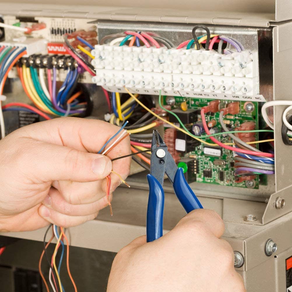 CYH 4 Pezzi Pinze per Taglierine di Precisione, Tronchesino dal Taglio Diagonali Tronchesi a Filo Diagonale, per l'industria Elettronica, Lavorazione di Gioielli, Modellismo Pinze per Bigiotteria